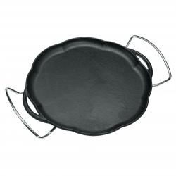 Plancha de hierro grill petisco con soporte 24cm