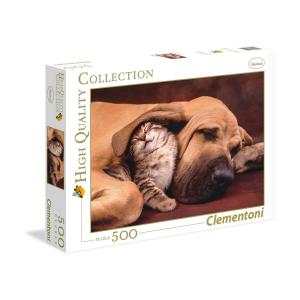 Puzzle Abrazos de Mascotas - 500 piezas 