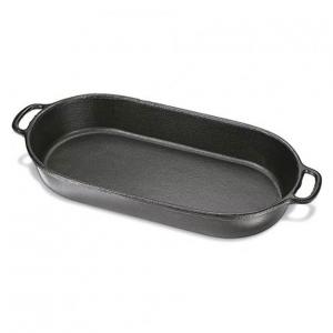 Asadera de hierro borde alto 48cm