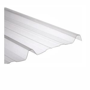 Chapa trapezoidal transparente de policarbonato 4.50x1,10Mt