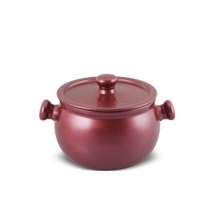 Cacerola De Cermica Rose Gold 3 L con Tapa de Cermica