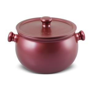 Cacerola De Cermica Rose Gold 7 L con Tapa de Cermica